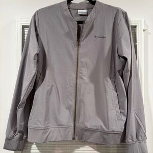 Womens Columbia Gray Jacket Size Large